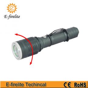 EF-3532 rechargeable zoom led flashlight