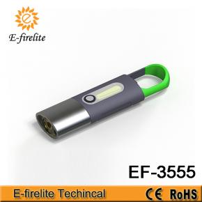 EF-3555 Mini rechargeable COB LED keychain light