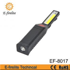 EF-8017 COB LED Work Flashlight with Magnetic Base and Clip Multi-Function Pocket Pen Light Inspection Work Light