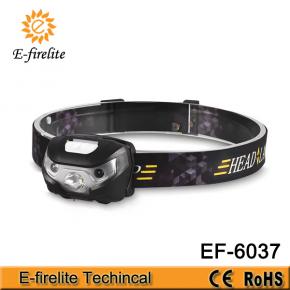 EF-6037 Headlamp Body Motion Sensor Headlamp Induction USB Rechargeable Headlight Switch Modes Head Flashlight Torch lamp