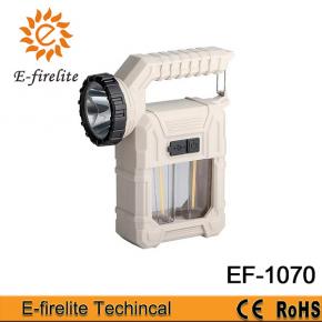 EF-1070 Portable USB Rechargeable LED Searchlight with Warm light and hook