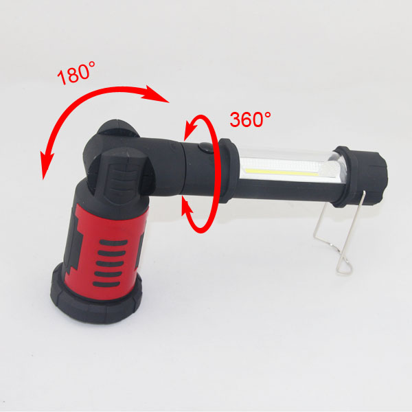 high power 3W LED rechargeable COB work light-Product Center 